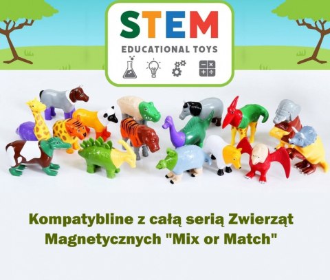 Zestaw malik malblo magnetic zwierzęta z dżungli