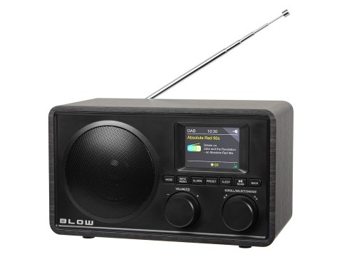 77-576# Radio przenośne kuchenne fm/dab+ blow rk5 bt czarne
