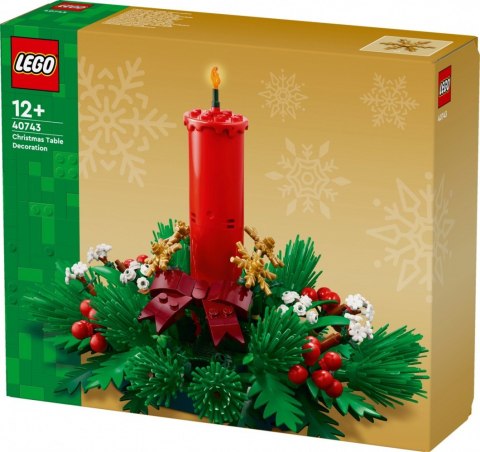 Klocki iconic 40743 Świąteczna dekoracja stołu
