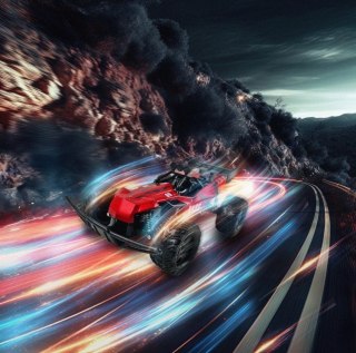 Pojazd r/c turbo challange rx car 89