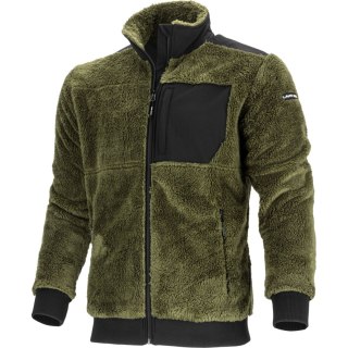 Bluza z suwakiem sherpa zielona, "xl", ce, lahti