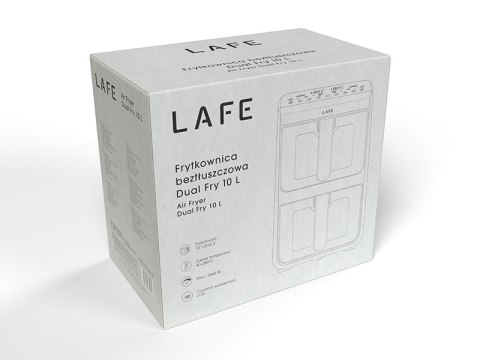 Frytkownica beztłuszczowa LAFE Dual Fry 10 L