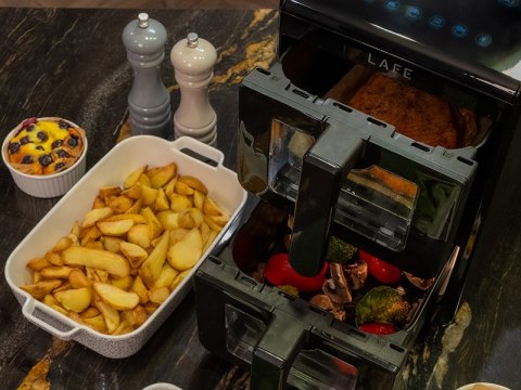 Frytkownica beztłuszczowa LAFE Dual Fry 10 L
