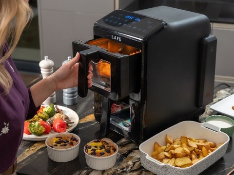 Frytkownica beztłuszczowa LAFE Dual Fry 10 L