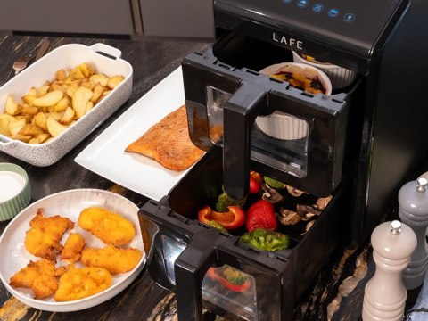 Frytkownica beztłuszczowa LAFE Dual Fry 10 L