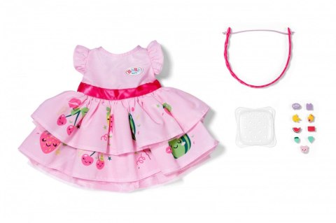 Baby born sukienka z przypinką 43 cm