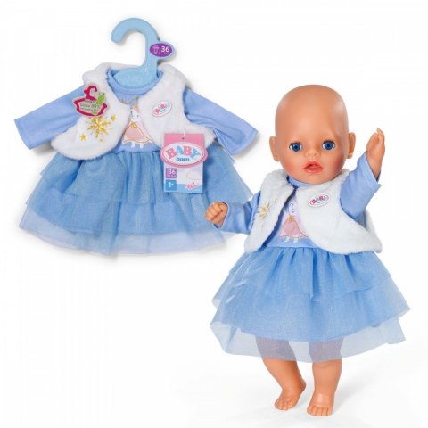 Baby born sukienka zimowa 36 cm