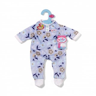 Kombinezon dla lalki baby born niebieski 43 cm