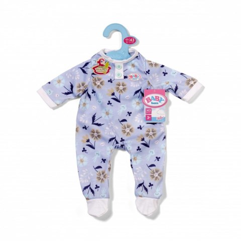 Kombinezon dla lalki baby born niebieski 43 cm