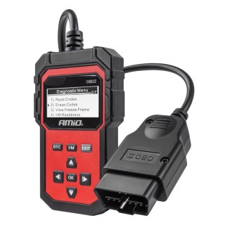 Skaner tester interfejs diagnostyczny amio obd2 amio-04730