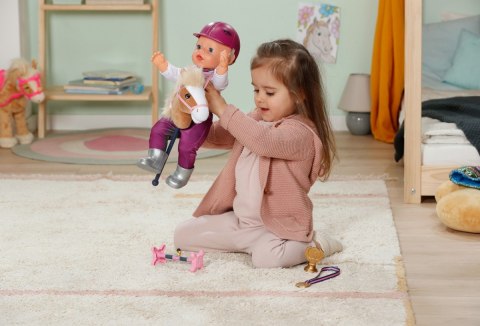 Zestaw hobby horse dla lalki baby born 43 i 36 cm
