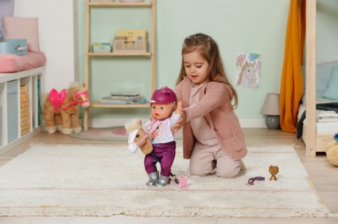 Zestaw hobby horse dla lalki baby born 43 i 36 cm