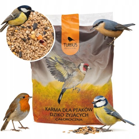 Karmnik góralski, Woodok + ziarno dla ptaków, 1KG