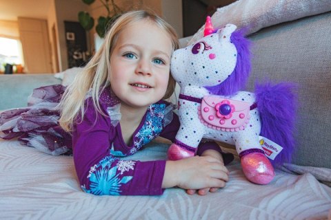 Maskotka interaktywna playshifu zeezee jednorożec