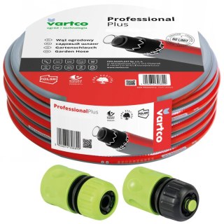 Wąż ogrodowy 6 warstw 30m 1/2" Vartco + złączki