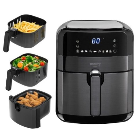 CR 6311b Black Frytkownica beztłuszczowa | 9 programów | 5,0 l | air fryer
