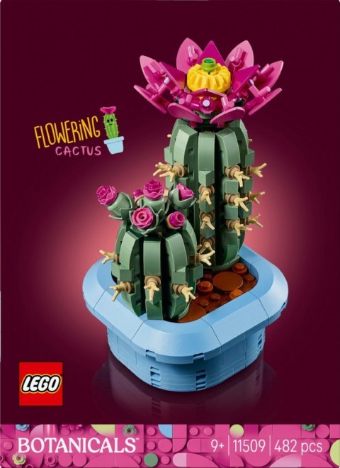Klocki botanicals 11509 kwitnący kaktus