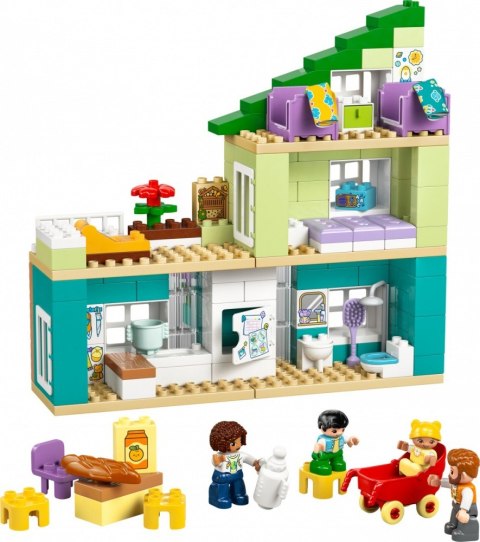 Klocki duplo 10470 nowoczesny dom rodzinny 3 w 1 z figurkami