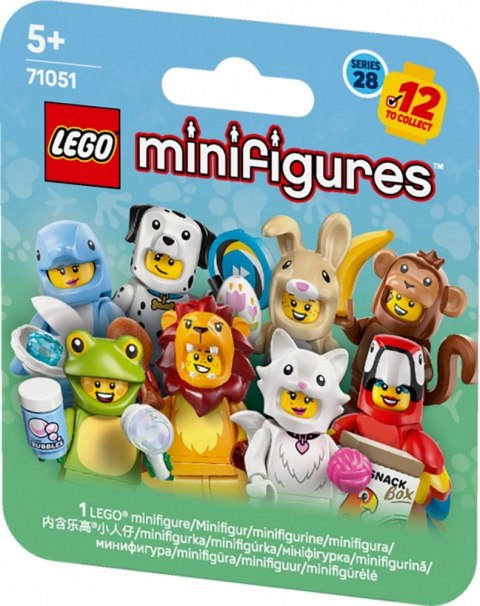 Klocki minifigures 71051 minifigurki seria 28 - zwierzęta (box)