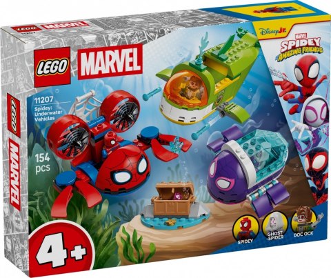Klocki spidey 11207 spidey: podwodne pojazdy