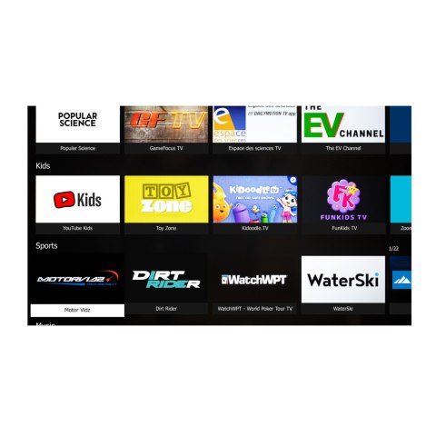 Telewizor Kruger&Matz 55" UHD smart DVB-T2/S2 H.265 Hevc