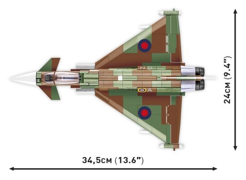 Klocki eurofighter typhoon fgr4