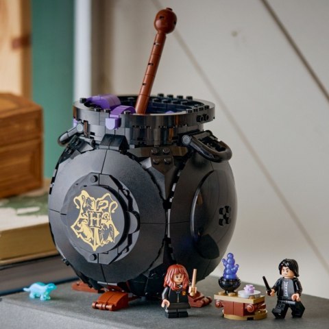 Klocki harry potter 76464 kociołek: sekretna sala zajęć z eliksirów