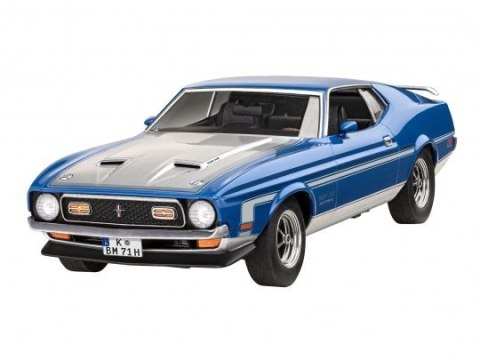 Model plastikowy samochód 71 ford mustang boss 351 1/25
