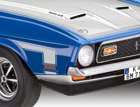 Model plastikowy samochód 71 ford mustang boss 351 1/25