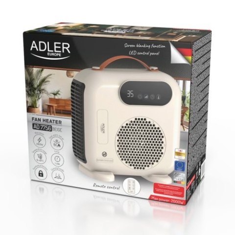 AD 7756 Termowentylator led z pilotem