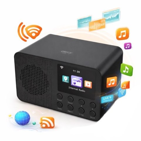CR 1918 Radio internetowe - wi-fi - wyświetlacz 2,4