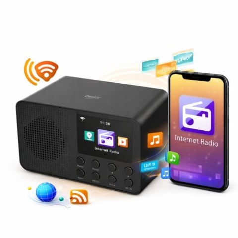 CR 1918 Radio internetowe - wi-fi - wyświetlacz 2,4