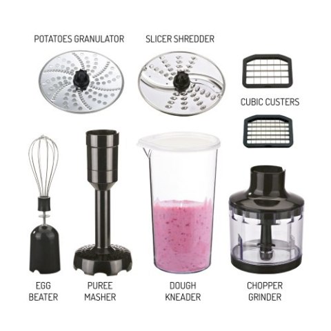 CR 4623 black Blender ręczny zestaw 1600w