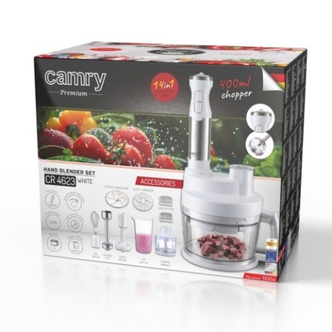 CR 4623 white Blender ręczny zestaw 1600w