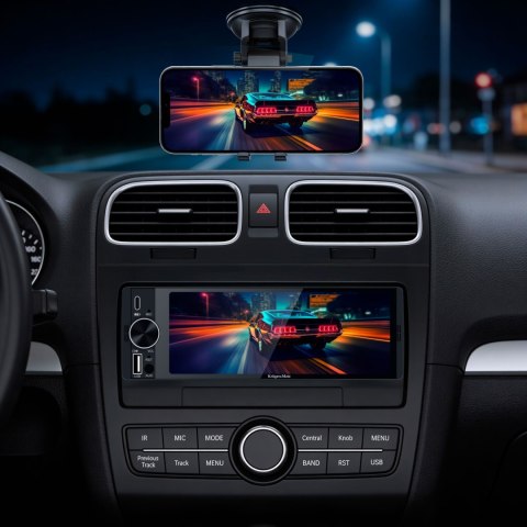 Radio samochodowe Kruger&Matz KM2016 CarPlay/AndroidAuto