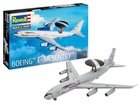 Model plastikowy samolot boeing e-3a sentry 1:144