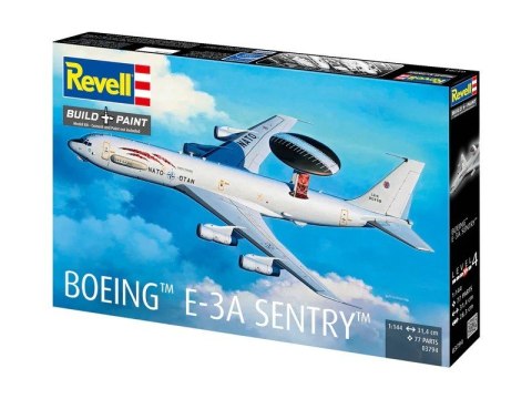 Model plastikowy samolot boeing e-3a sentry 1:144