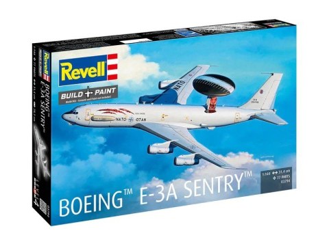 Model plastikowy samolot boeing e-3a sentry 1:144