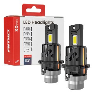 Żarówki samochodowe led xd pro d4s d4r full canbus amio-04682