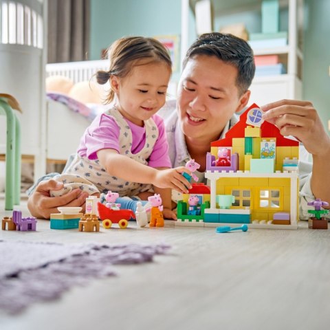 Klocki duplo peppa pig 10467 dom rodzinny