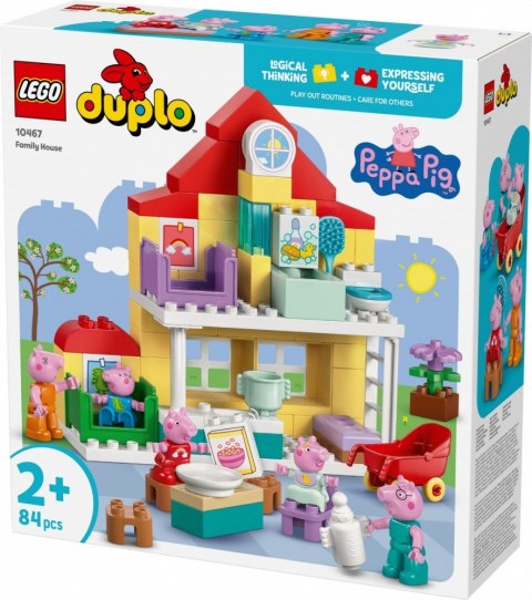 Klocki duplo peppa pig 10467 dom rodzinny