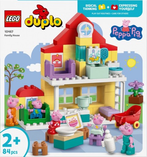Klocki duplo peppa pig 10467 dom rodzinny