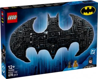 Klocki super heroes 76330 logo batmana