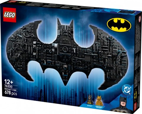 Klocki super heroes 76330 logo batmana
