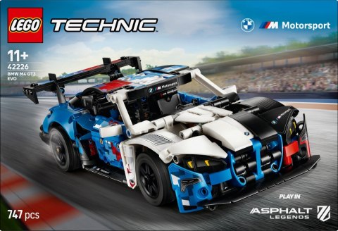 Klocki technic 42226 samochód wyścigowy bmw m4 gt3 evo