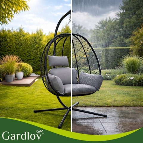 Huśtawka - fotel wiszący 185cm Gardlov