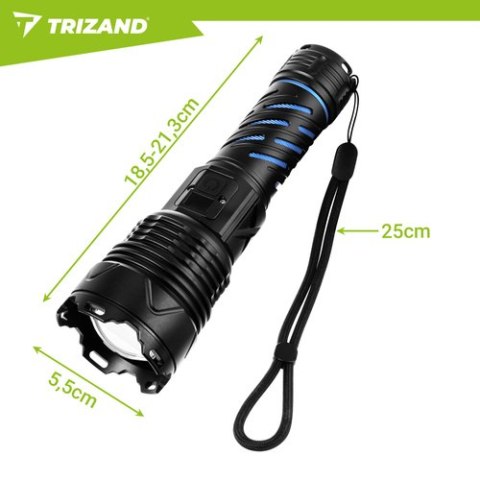Latarka taktyczna 1500lm Trizand 26949