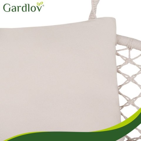 Poduszka na huśtawkę podwójną- kremowa Gardlov