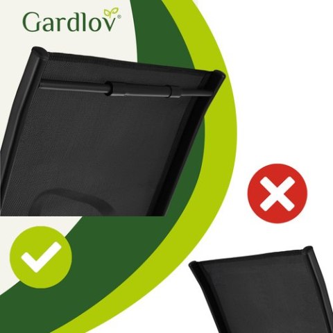 Zestaw krzeseł ogrodowych- 4szt. Gardlov