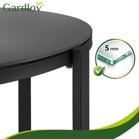 Zestaw mebli balkonowych - 4el. Gardlov